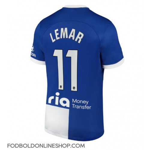 Atletico Madrid Thomas Lemar #11 Udebanetrøje 2023-24 Kortærmet